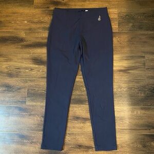 Tommy Hilfiger pull on pants size 8 navy blue cropped stretchy slim leg capri